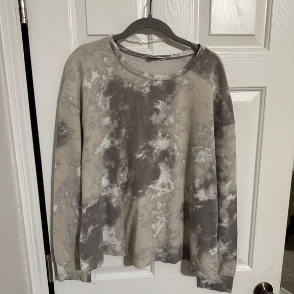 Time and Tru Tops - Time and Tru Women’s Super Soft Tye Dye Crew Sweatshirt Top XL